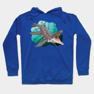 Deep Sea Majesty: Mosasauria Reigns Hoodie